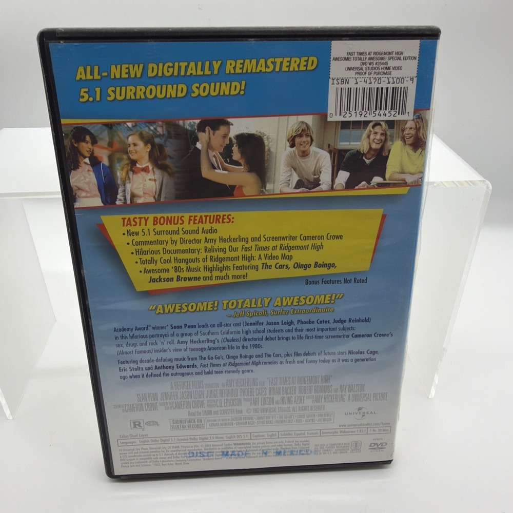 Fast Times at Ridgemont High‎ - Picture 2 of 5